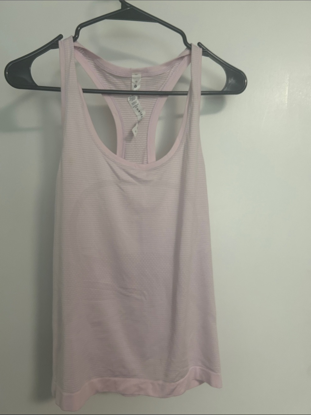 lululemon athletica Soft Light Pink Racerback Tank